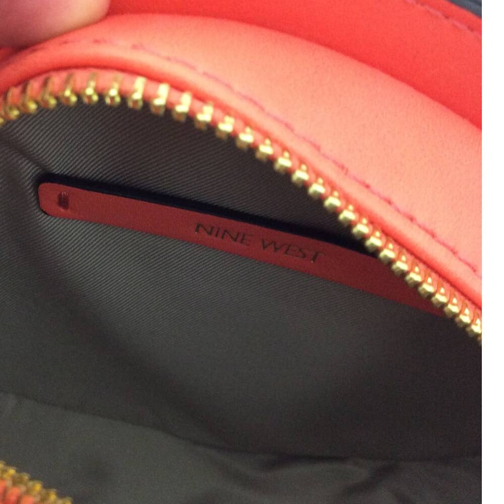 Nine West Roundabout Circle Crossbody Bag Salmon - Picture 10 of 10